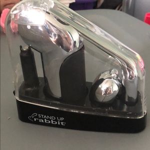 Stand up rabbit wine opener